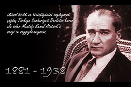 10 Kasım 1938 Atatürk'ü Anma - 2015