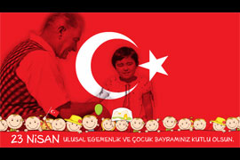 23 Nisan Ulusal Egemenlik ve Çocuk Bayramı - 2015